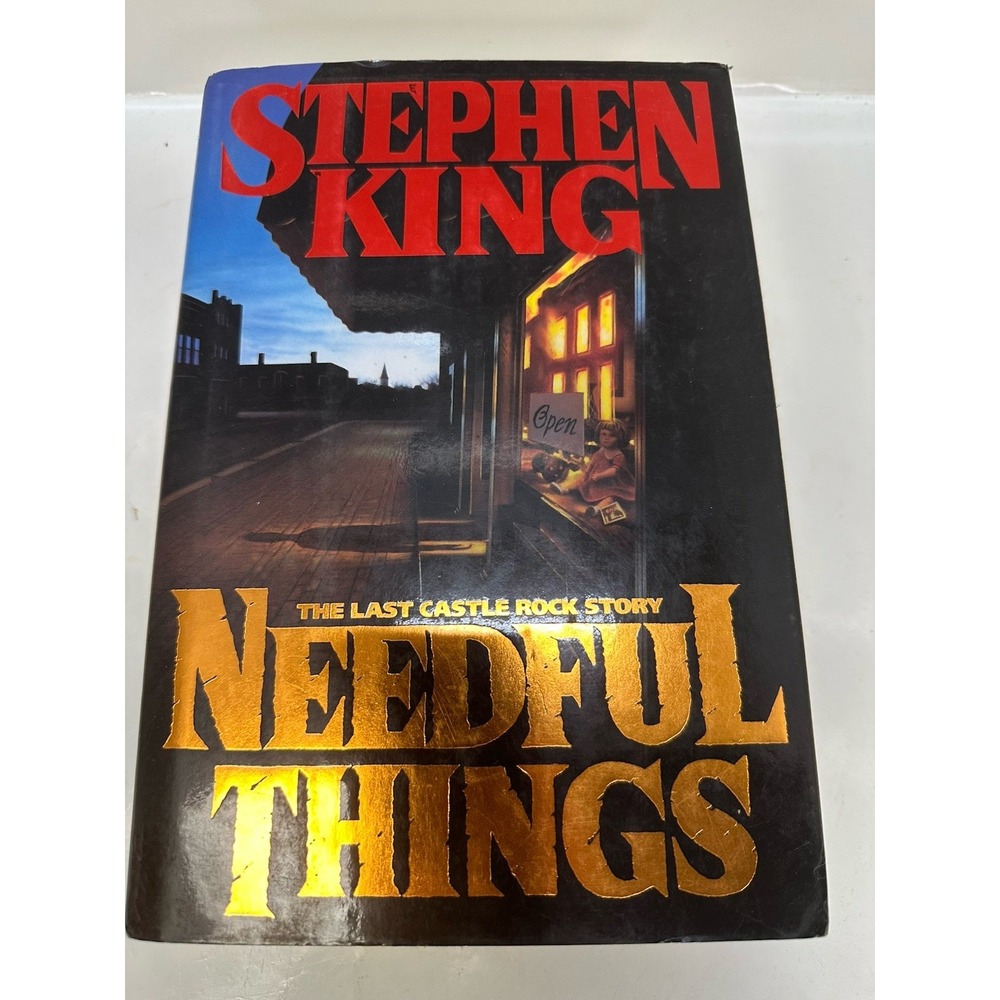 Stephen King Needful‎ Things TRUE 1st Edition $24.95 VIKING Excellent Copy HCDJ